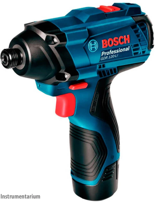 Професійний набір акумуляторного інструменту Bosch GSR 120-LI + GDR 120-LI : з АКБ 12V 2 Ah-2 шт, дриль-шурупокрут, гайкокрут Київ - фото 6