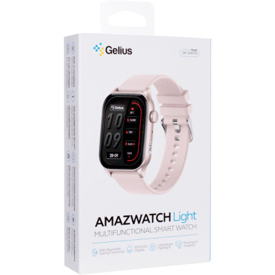 Смарт-часы Gelius GP-SW015 Amazwatch Light Pink (2099901012739) Винница - изображение 2