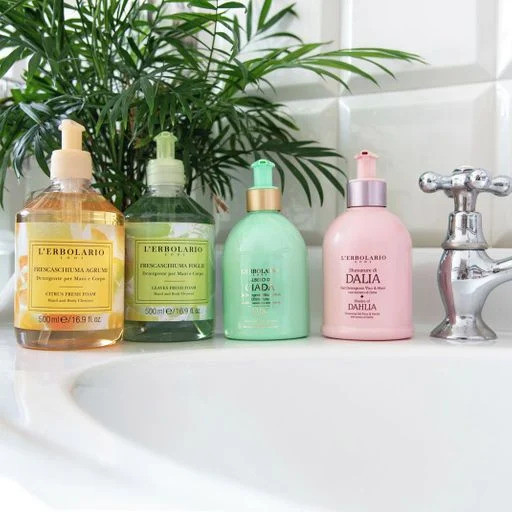 Очищуюча пінка з ароматом Свіжого листя L'ERBOLARIO 500 мл Київ - фото 4