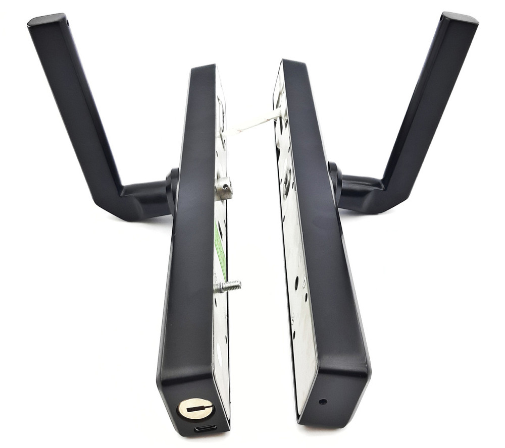 PES Aston черный смарт замок из нержавеющей стали Киев - изображение 7