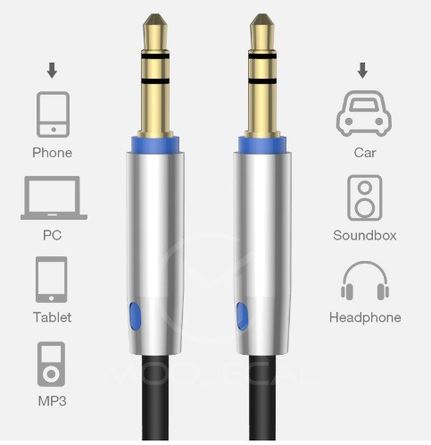 Якісний дріт 3.5 jack — 3.5 jack. Aux Київ - фото 5
