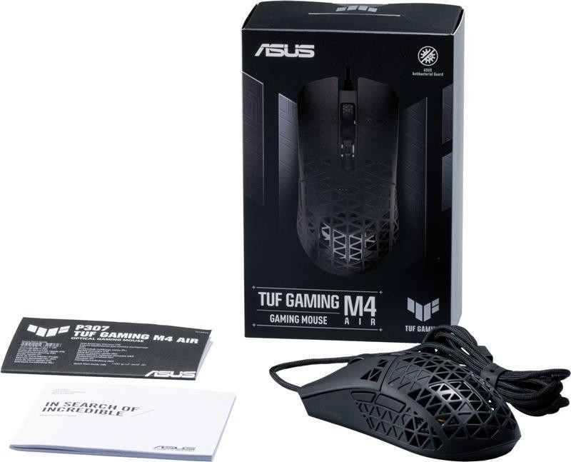 Мишка Asus TUF Gaming M4 Air Black (90MP02K0-BMUA00) Чорний Харків - фото 7
