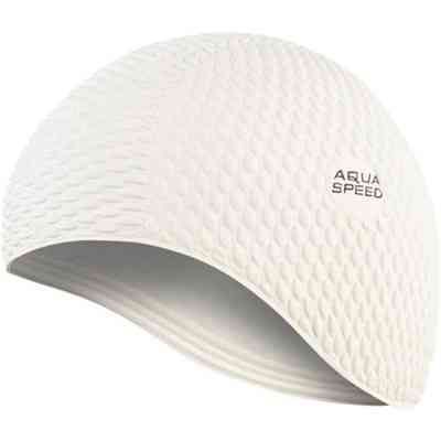 Шапка для плавання Aqua Speed Bombastic 104-5 білий Жін OSFM (5908217645548) Вінниця