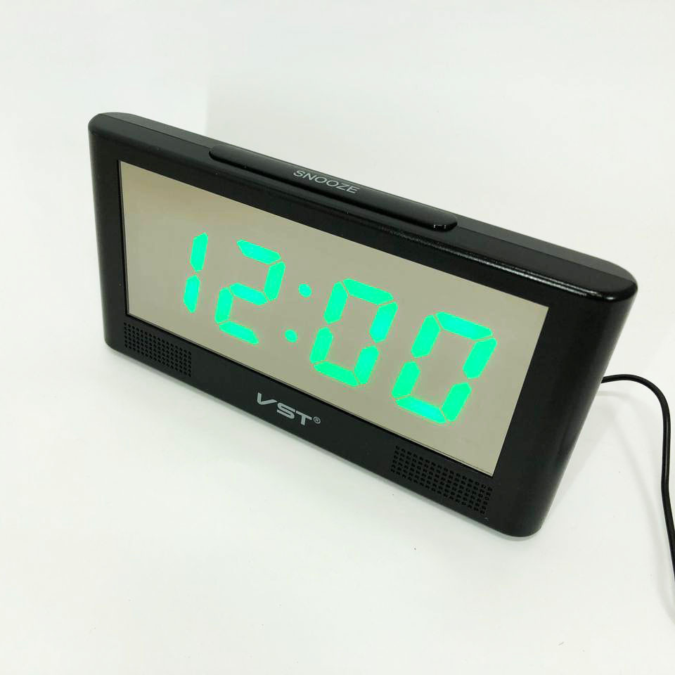 Электронные настольные часы digital VST-732Y, Электронные зеркальные часы CR-525 настольные vst Киев - изображение 4