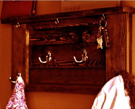 Ключница деревянная 