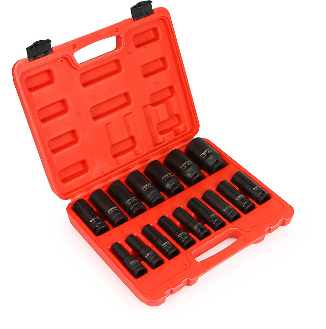 Набор ударных головок 16 предметов 1/2