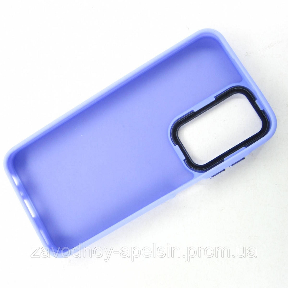 Samsung A25 A256 Чехол матовый Frame TPU+PC (лиловый) Одесса - изображение 3