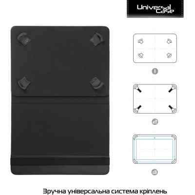 Чехол для планшета Armorstandart Silicone Hooks 10 Black (ARM59078) Винница