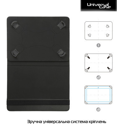 Чехол для планшета Armorstandart Silicone Hooks 10 Black (ARM59078) Винница - изображение 2