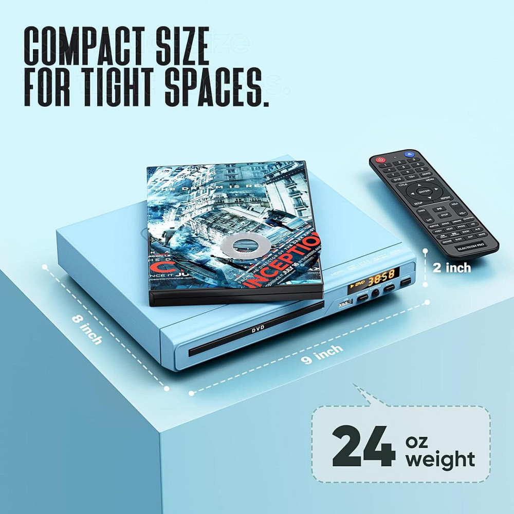 УЦЕНКА! DVD-проигрыватель Electcom Pro для телевизора с выходом HDMI и RCA Днепр - изображение 5