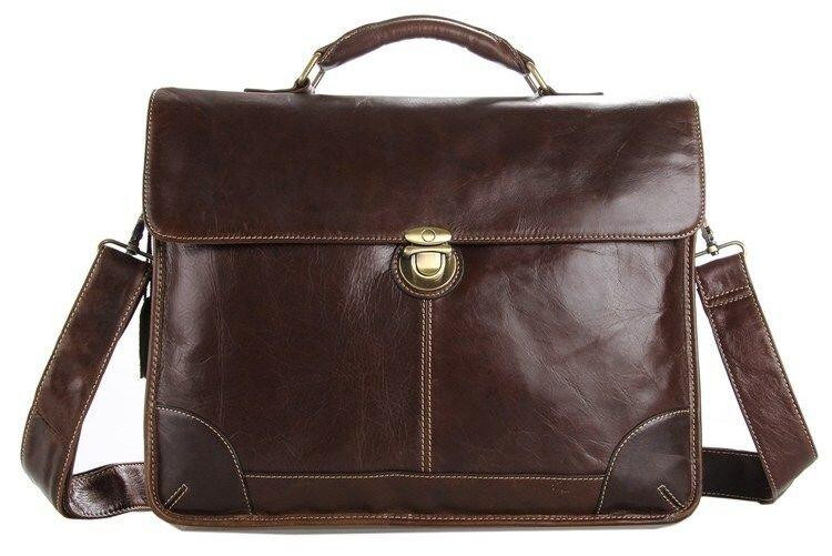 Сумка мужская Vintage 14085 для ноутбука Коричневая Киев - изображение 6