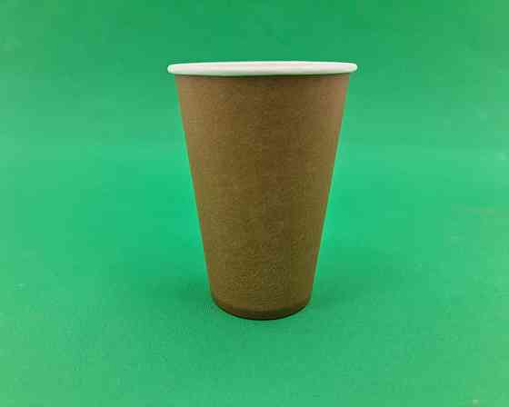 Стакан картонний 400 (12oz) "KRAFT Маестро (50 шт.) Харків