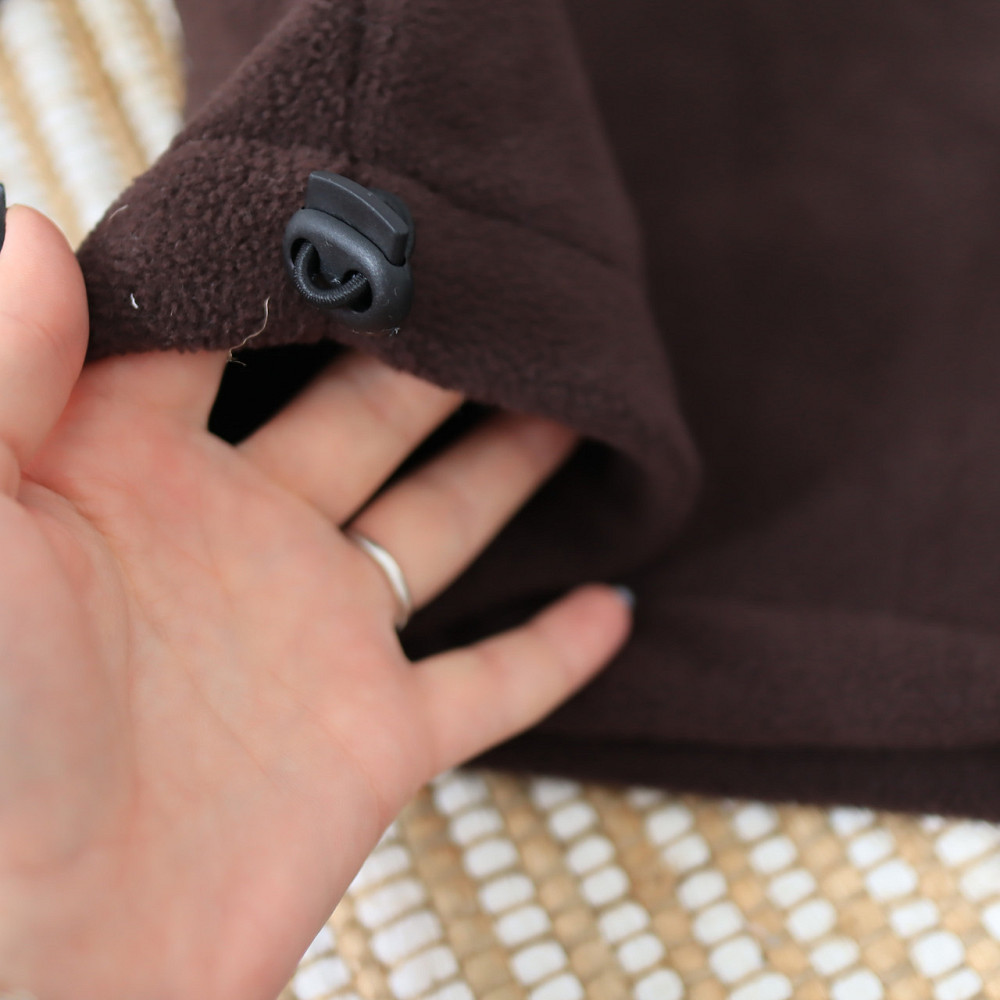 Дитячий флісовий теплий костюм на зиму (толстовка на затяжках+штани)  Шоколад Кам'янець-Подільський - фото 3