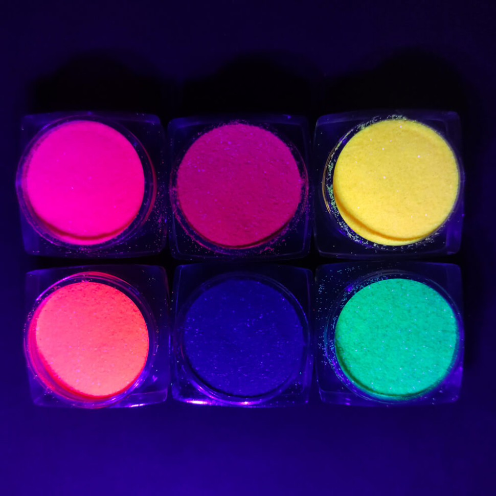 Набор глиттера для био-тату №4 gliset-4 неоновый Винница - изображение 3