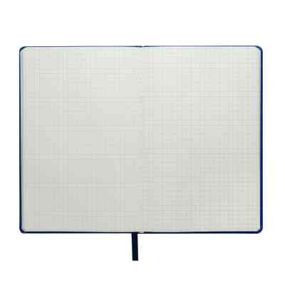 Книга записная Buromax Brief Logo2U 96 листов А5 в клетку синий (BM.295104-02) Винница