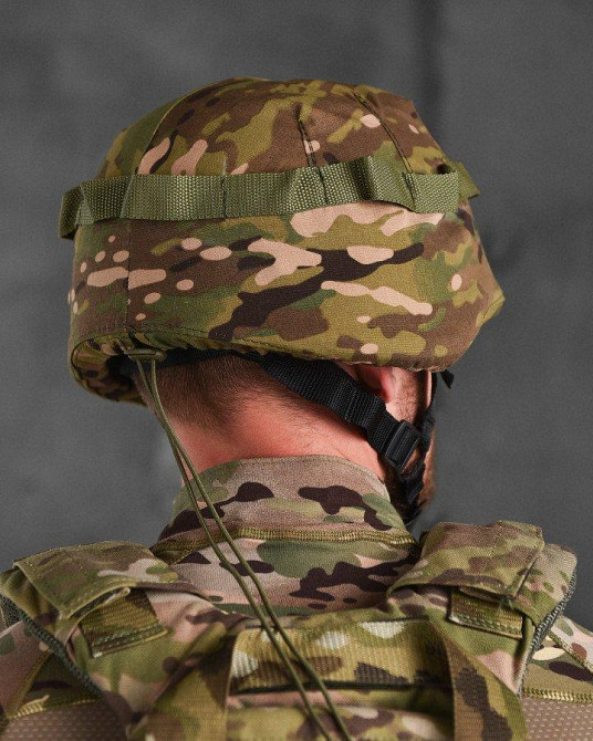 Кавер на шолом mich мультикам, чохол на каску із закритими вухами Одеса - фото 9