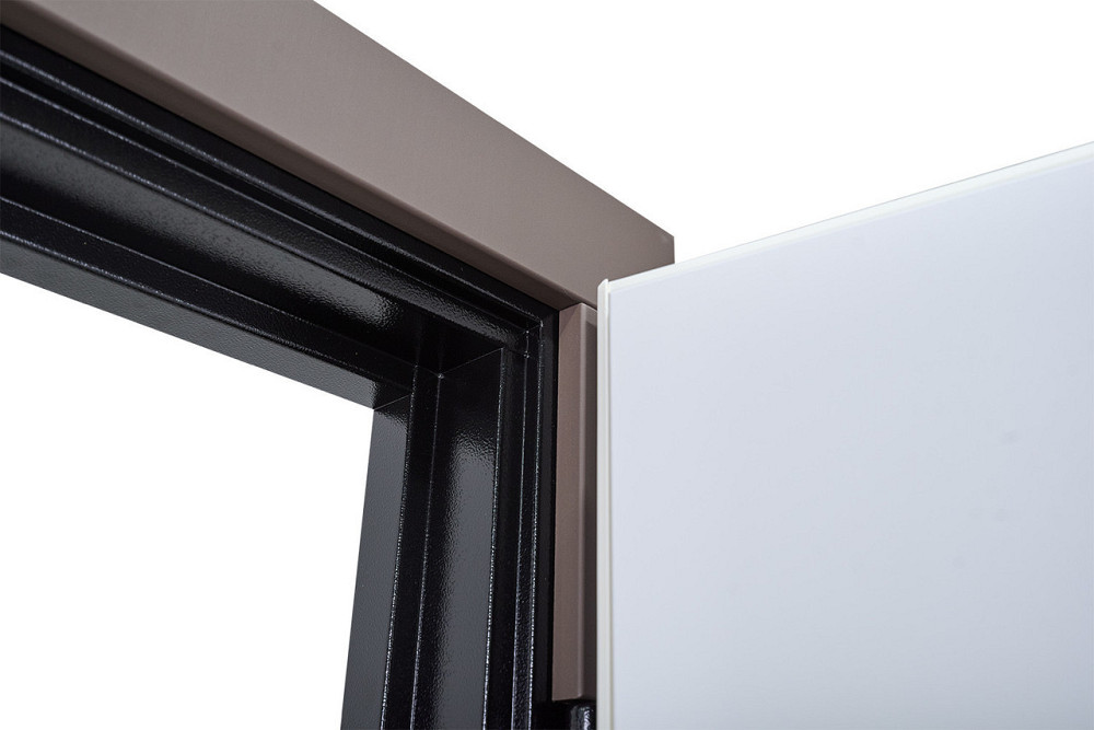 Вхідні двері Abwehr City Harmonia 546 Смокі софт + Білий супермат 860*2050 мм Сучасні вхідні двері Київ - фото 4