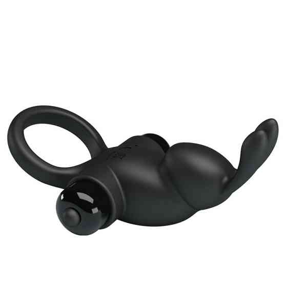 Віброкільце PRETTY LOVE VIBRANT PENIS RING I Black Sex Aura Київ