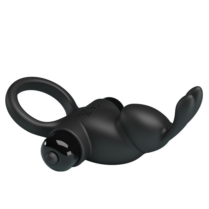 Віброкільце PRETTY LOVE VIBRANT PENIS RING I Black Sex Aura Київ - фото 4