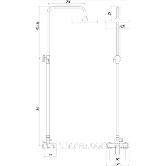 Душевая система TOPAZ CAPRI TCA-15702-H43 Черновцы