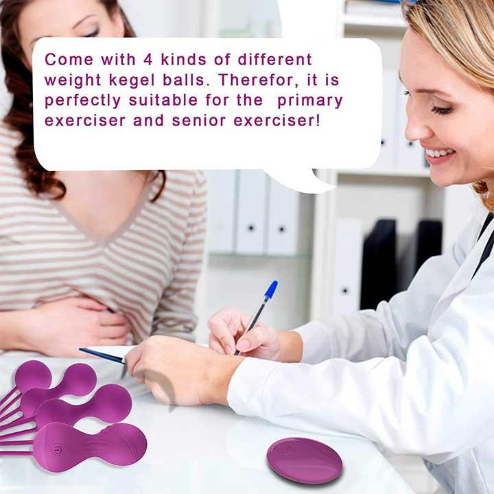 Набір вагінальних кульок з вібрацією "Rewolution Rewobeads" - Рожевий Вінниця - фото 7