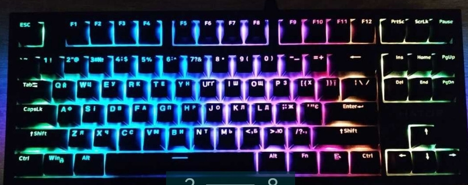 Клавиатура Игровая механическая геймейрська HATOR Киев - изображение 7