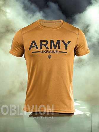 Тактична потовідвідна футболка OBLIVION Army ВТ1036 Київ - фото 6