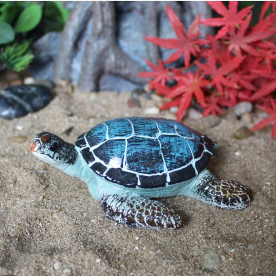 Садова фігура Морська Черепаха для міні-саду, дачної ділянки, аквариума, флорариума,мосаріума Одеса
