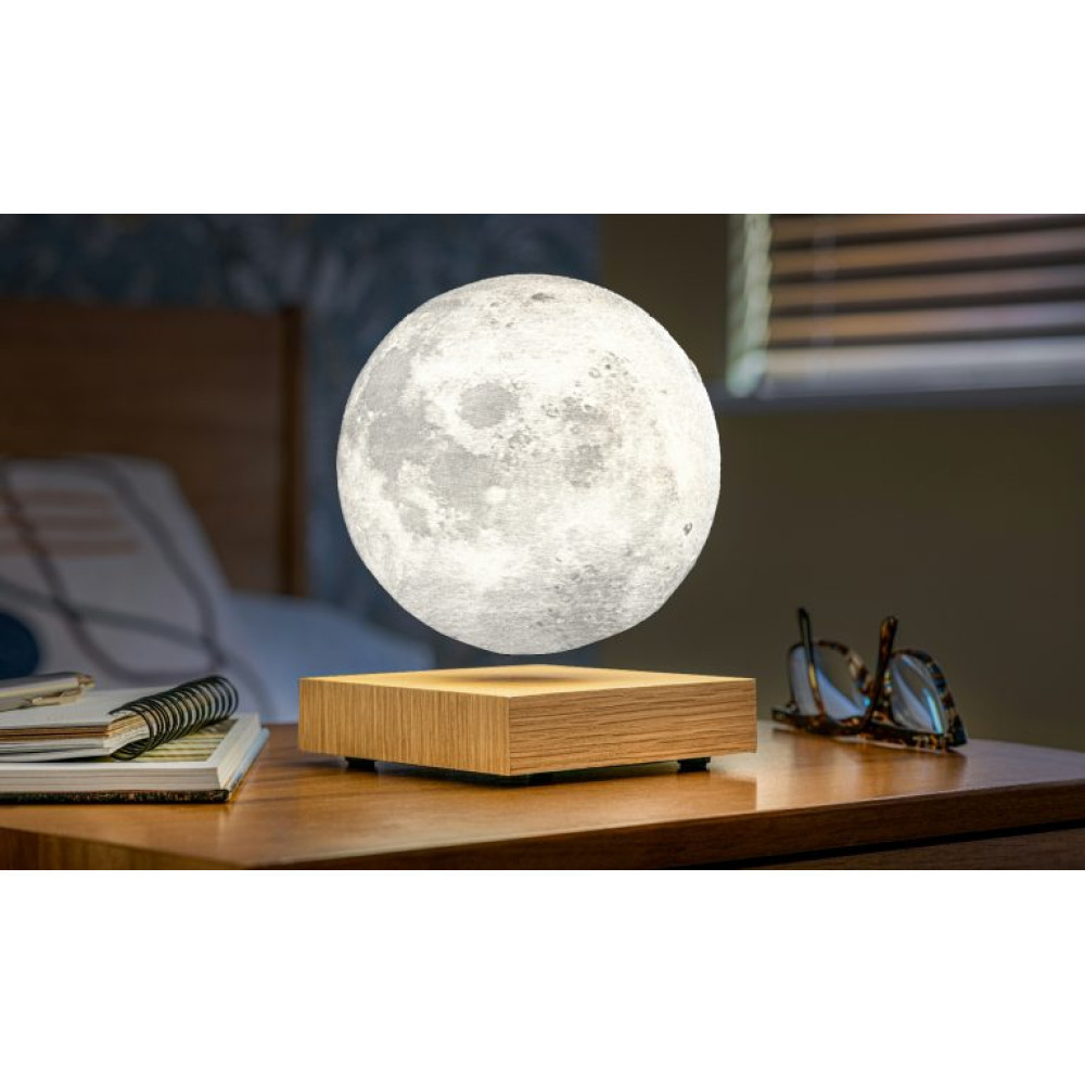 Левитирующая лампа на аккумуляторе Gingko Moon, ясень | G019AH Ровно - изображение 1