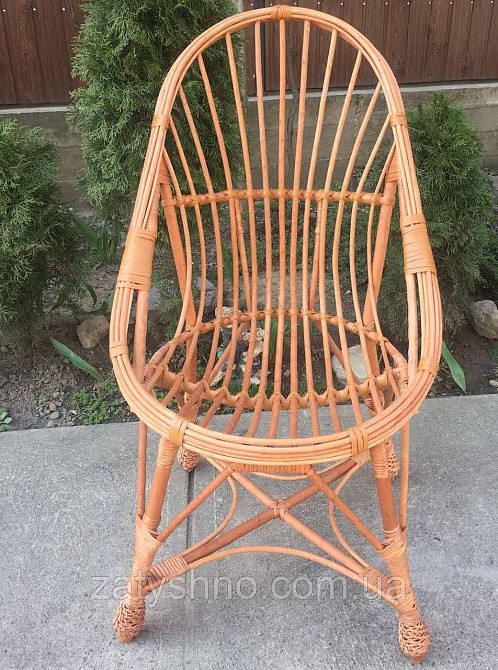 Кресла из лозы на балкон 2 штуки Киев - изображение 6