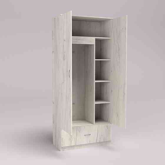 Прихожая ГКШ-5, Дуб Крафт Білий, 900/430/2100 Львов