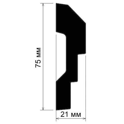 Молдинг полиуретановый с орнаментом Gaudi Decor CR 639 Днепр