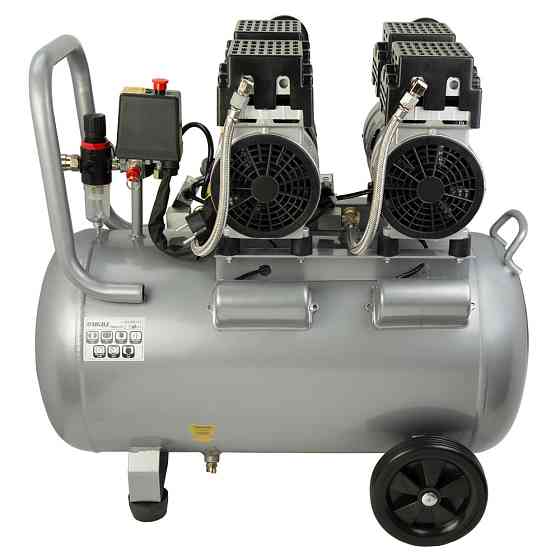 Компрессор четырехцилиндровый безмасляный 2.2кВт 1400об/мин 320л/мин 8бар 58дБ 50л SIGMA (7042551) Ровно