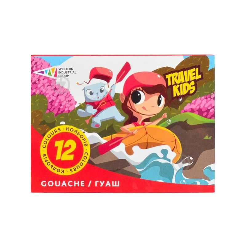 Дитячі гуашеві фарби 321037/TK 12 кольорів по 20 мл Вінниця - фото 1