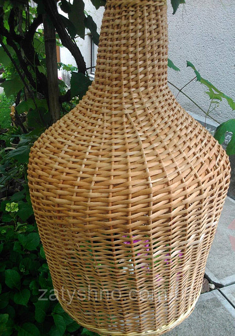 Люстра із лози велика світла Київ - фото 5