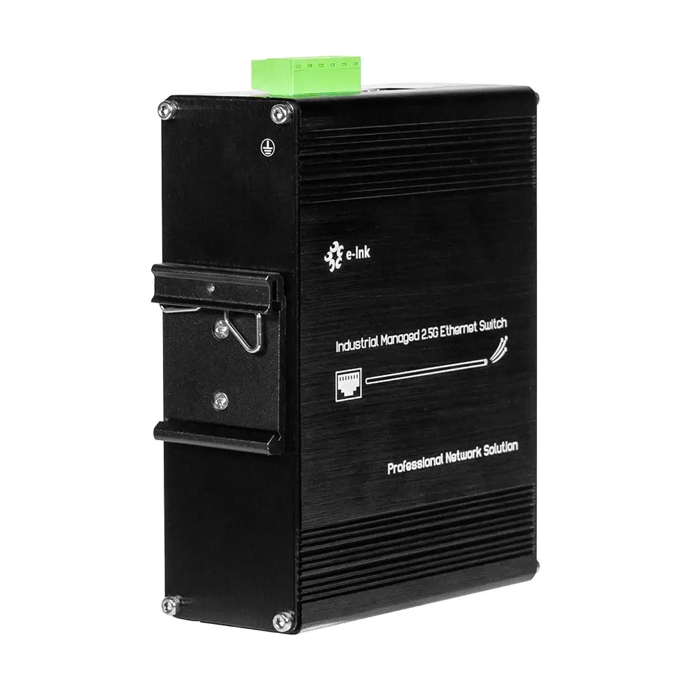 PoE-комутатор 10-портовий керований L2+ E-LINK LNK-IMC208-2.5GPM-SFP+ 2.5G з 8 портами PoE, 240W (73-00139) Київ - фото 7