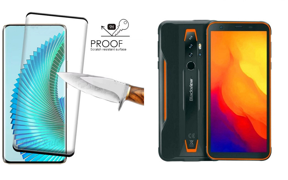 Захисне скло HyperGlass Pro для Blackview BV6300, BV6300 Pro – максимальна чутливість та захист Київ - фото 1