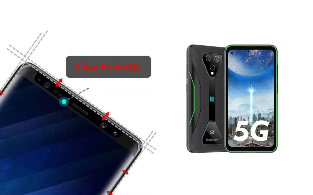 Захисне скло HyperGlass Pro для Blackview BL5000 5G – максимальна чутливість та захист Київ - фото 4