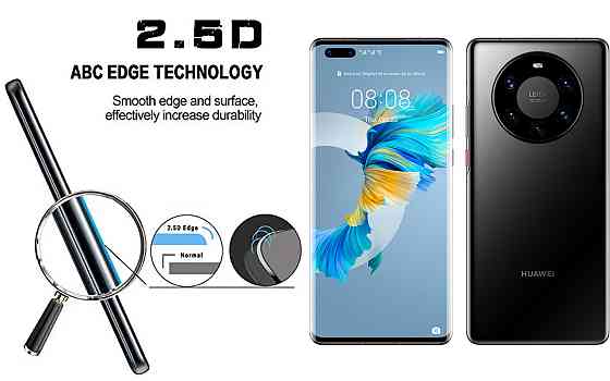 Захисне скло ArmorGlass для Huawei Mate 40 – стійке до подряпин та ударів Київ