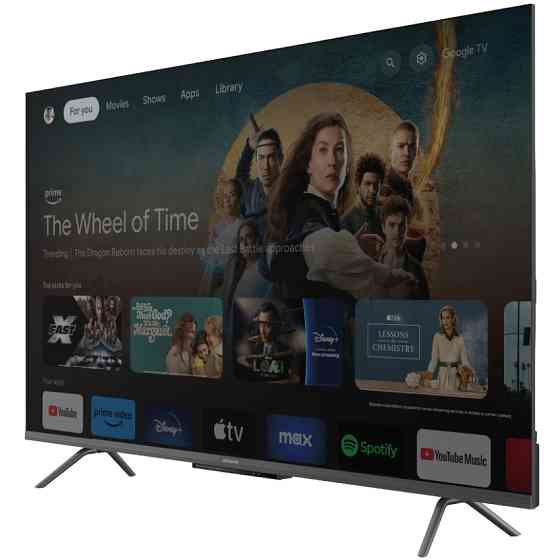 TV 55 AIWA 55GO70804UHD 4K UHD/DLED/T2/ Google TV/2 x 10W/Dolby Digital/HDMI/Wi-Fi/VESA 200x200/Blac Вінниця