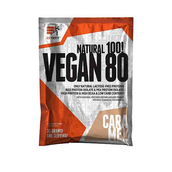 Протеин Extrifit VEGAN 80 35g (CARAMEL) Луцк