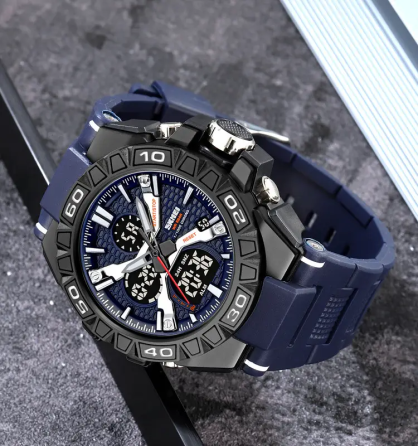 Часы мужские наручные спортивные Skmei 2220 (Синий) Киев