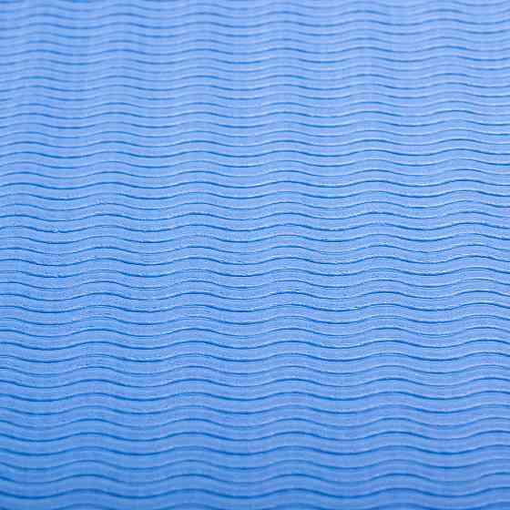 Нескользящий коврик для йоги 173×58 см, синій Київ