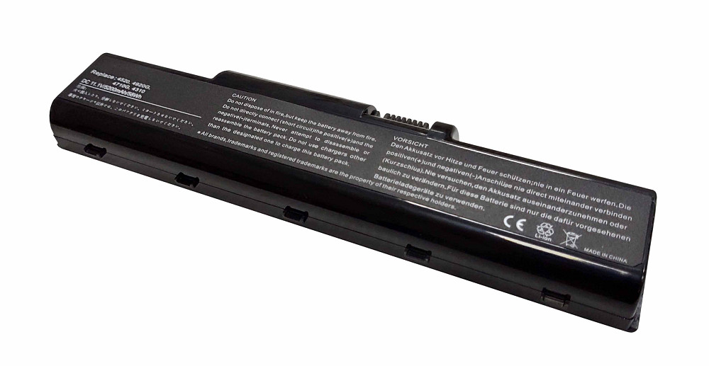 Аккумулятор для ноутбука Acer AS07A31 Aspire 2930 11.1V Black 5200mAh OEM Вінниця - фото 2