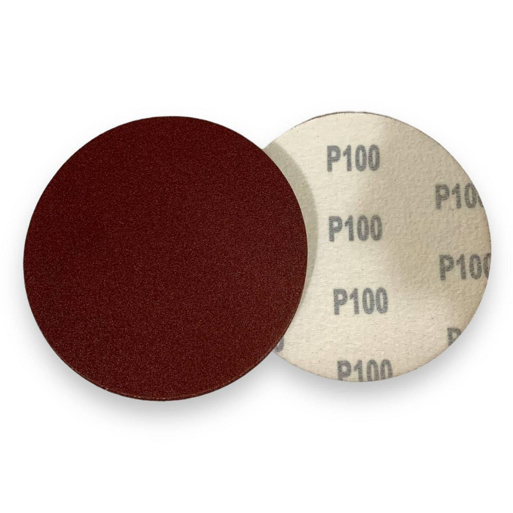 Шлифовальный круг 125 мм P240 на липучке – набор 25 шт для тонкой финишной шлифовки дерева, пластика, лака. Харьков - изображение 4