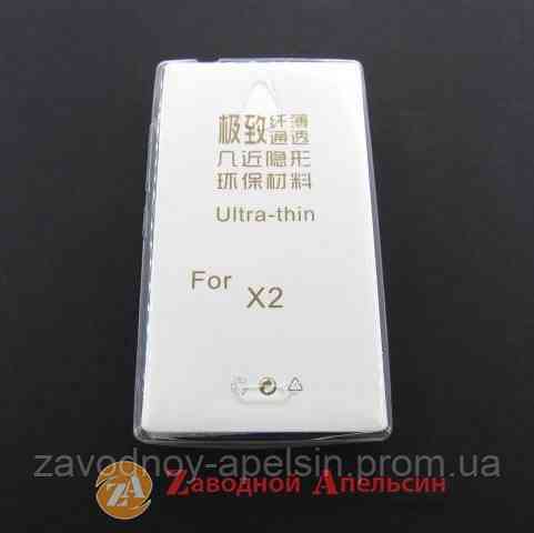 Nokia X2 rm-1013 ультратонкий  чехол (прозрачный) Одесса