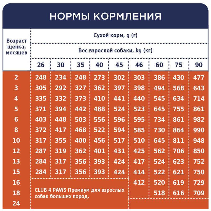 Club 4 Paws (Полуб 4 Лапи) Premium Puppy Large Breed Chicken сухий корм із куркою для цуценят великих порід 14 кг Запоріжжя - фото 6