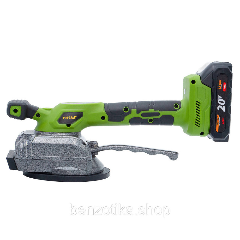 Акумуляторна віброприсоска для плитки Procraft PTM20 (з 1 акб) Київ - фото 2