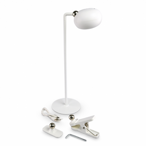 Лампа настільна LED 3W 3000-5500K 220V з акумулятором білий VLE-TF18W Videx Житомир - изображение 7