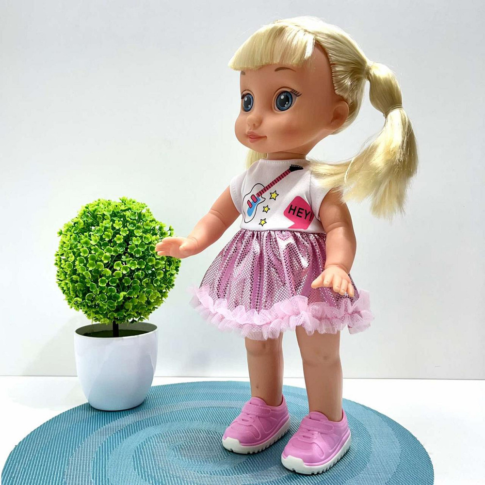 Лялька LimoToy Даринка інтерактивна ходить каже співає читає вірші 38см (M-5956-I-UA) Чернигов - изображение 5